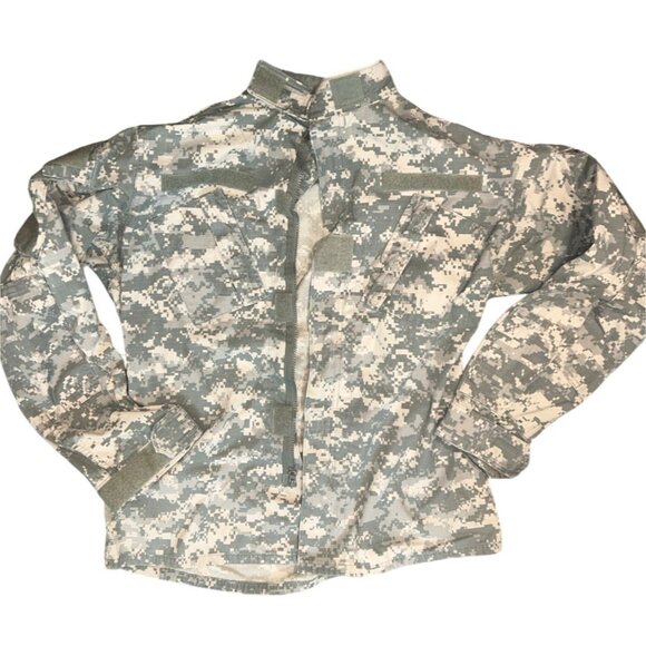 US Army Combat Uniform Digital Camouflage Jacket Size M Gorpcore - Picture 2 of 7